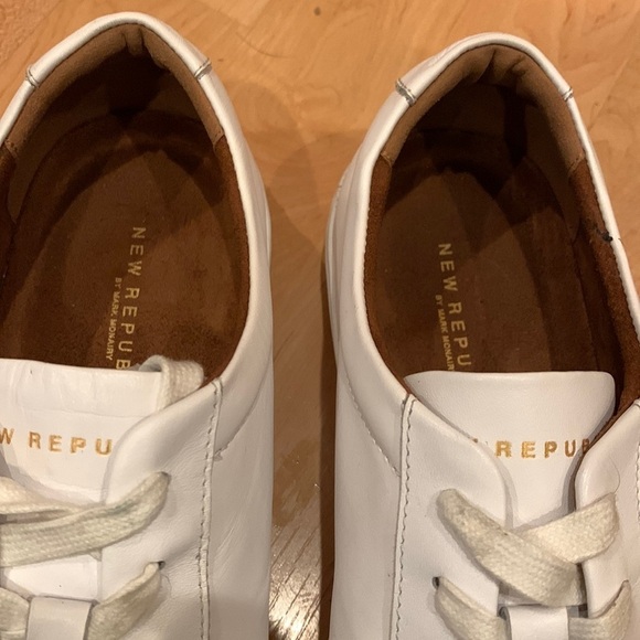 New Republic By Mark Monairy Size 10.5 White Shoe - Picture 9 of 9